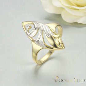   "GOLDFILLED" Υποαλλεργικό Δαχτυλίδι, διαφορετικά σε μεγέθη 14K χρώματος