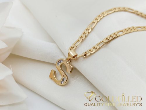 GOLDFILLED Υποαλλεργικό Κολιέ 50cm/3,8mm 18K χρώμα