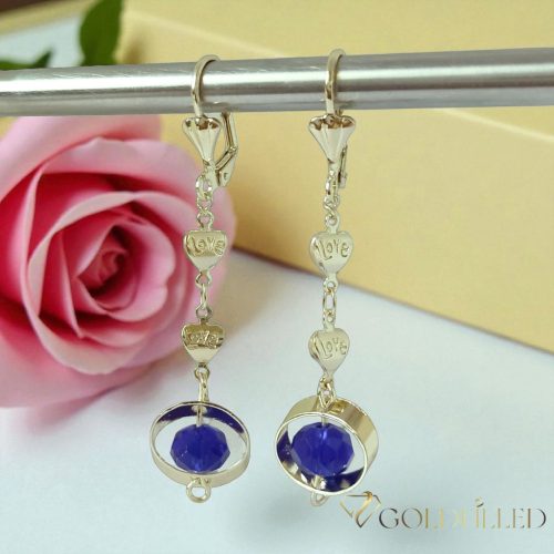 GOLDFILLED Υποαλλεργικό Σκουλαρίκια 54mm 14K χρώμα