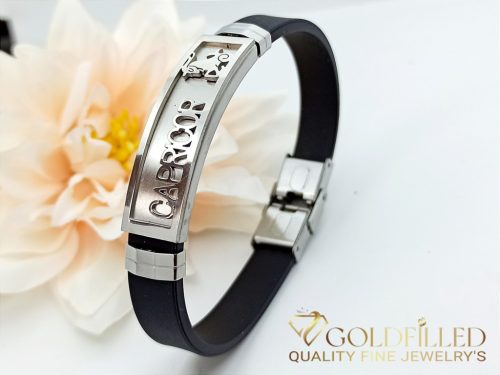 ζώδιο Βραχιόλι Ανοξείδωτο από ατσάλι