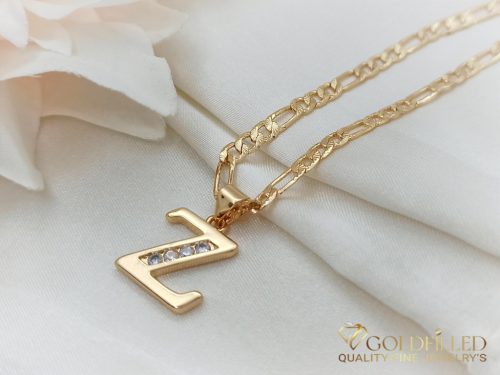 GOLDFILLED Υποαλλεργικό Κολιέ 50cm/3,8mm 18K χρώμα