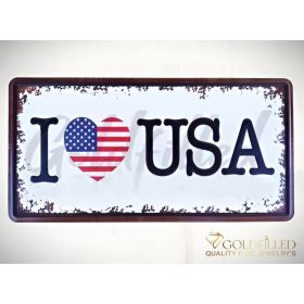   Διακοσμητικό Μεταλλική πινακίδα15x30cm