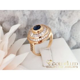   "GOLDFILLED" Υποαλλεργικό Δαχτυλίδι, διαφορετικά σε μεγέθη 18K χρώματος