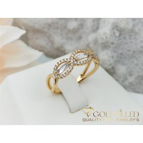   "GOLDFILLED" Υποαλλεργικό Δαχτυλίδι, διαφορετικά σε μεγέθη 18K χρώματος