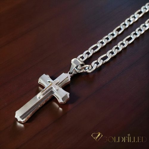 Ανοξείδωτο ατσάλι Κολιέ 55cm/7mm