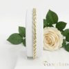 GOLDFILLED Υποαλλεργικό Βραχιόλι 17 cm/7mm 14K χρώματος