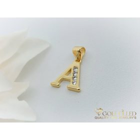   GOLDFILLED Υποαλλεργικό Μενταγιόν 23 mm 18K χρώμα