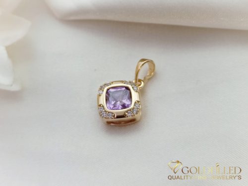 GOLDFILLED Υποαλλεργικό Μενταγιόν 20 mm 18K χρώμα