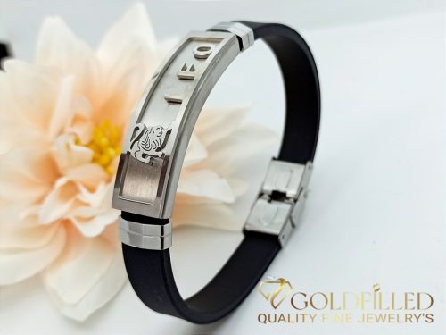 ζώδιο Βραχιόλι Ανοξείδωτο από ατσάλι