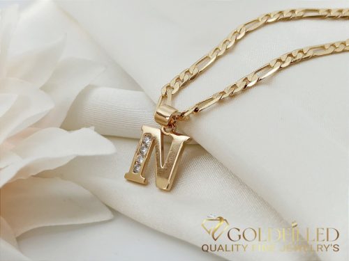 GOLDFILLED Υποαλλεργικό Κολιέ 50cm/3,8mm 18K χρώμα