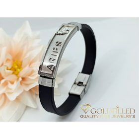   ζώδιο Βραχιόλι Ανοξείδωτο από ατσάλι