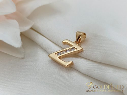 GOLDFILLED Υποαλλεργικό Μενταγιόν 23 mm 18K χρώμα