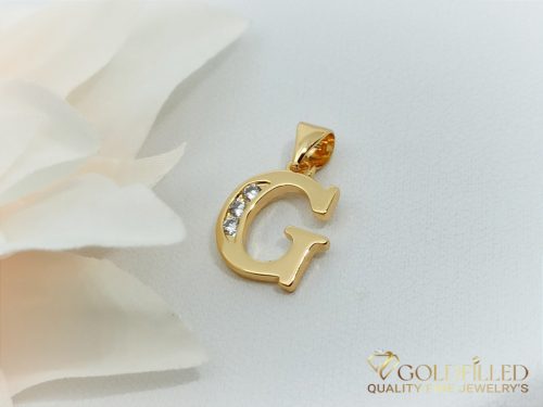 GOLDFILLED Υποαλλεργικό Μενταγιόν 23 mm 18K χρώμα