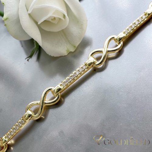 GOLDFILLED Υποαλλεργικό Βραχιόλι 19cm/5mm 14K χρώματος