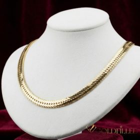   GOLDFILLED Υποαλλεργικό Κολιέ 50 cm/7 mm 14K  χρώμα