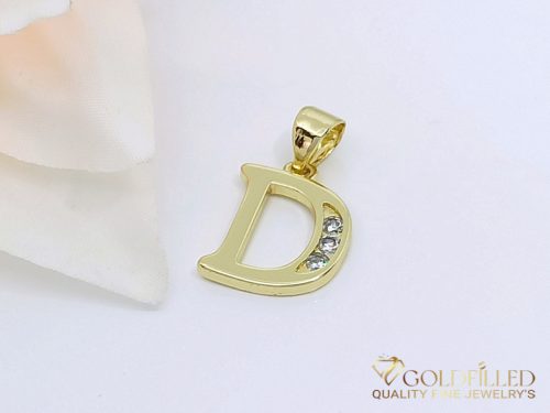 GOLDFILLED Υποαλλεργικό Μενταγιόν 23 mm 14K χρώμα