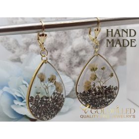   Υποαλλεργικό Κρεμαστά Σκουλαρίκια 60mm 14K χρώμα