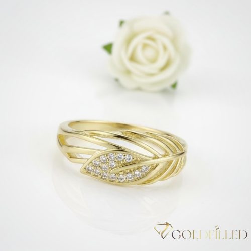 "GOLDFILLED" Υποαλλεργικό Δαχτυλίδι, διαφορετικά σε μεγέθη 14K χρώματος