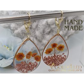   Υποαλλεργικό Κρεμαστά Σκουλαρίκια 60mm 14K χρώμα