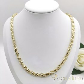   GOLDFILLED Υποαλλεργικό Κολιέ 60 cm/6 mm 14K  χρώμα