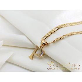   GOLDFILLED Υποαλλεργικό Κολιέ 50cm/3,8mm 18K χρώμα