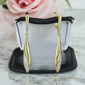   GOLDFILLED Υποαλλεργικό Σκουλαρίκια 54mm 14K χρώμα