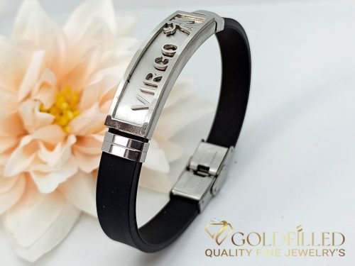 ζώδιο Βραχιόλι Ανοξείδωτο από ατσάλι