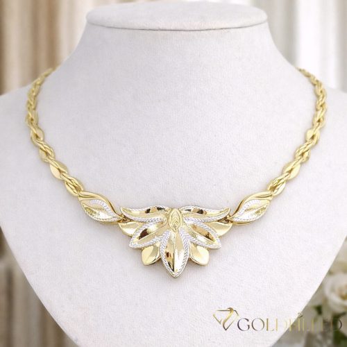 GOLDFILLED Υποαλλεργικό Περιδέραιο 45 cm/7,2 mm 14K πολύχρωμο χρώμα