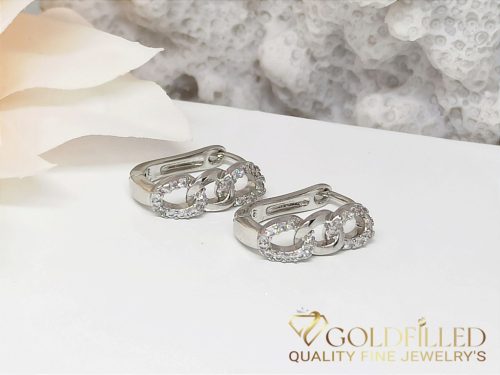 GOLDFILLED Υποαλλεργικό Σκουλαρίκια 18mm