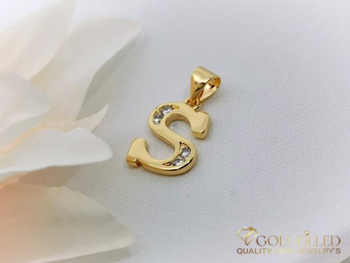 GOLDFILLED Υποαλλεργικό Μενταγιόν 23 mm 18K χρώμα