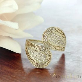   "GOLDFILLED" Υποαλλεργικό Δαχτυλίδι, διαφορετικά σε μεγέθη 14K χρώματος