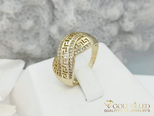 "GOLDFILLED" Υποαλλεργικό Δαχτυλίδι, διαφορετικά σε μεγέθη 14K χρώματος