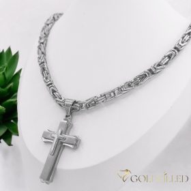 Ανοξείδωτο ατσάλι Κολιέ 60cm/7mm