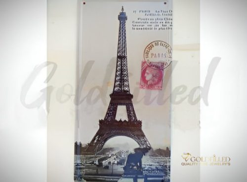 Διακοσμητικό Μεταλλική πινακίδα15x30cm