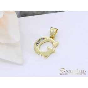   GOLDFILLED Υποαλλεργικό Μενταγιόν 23 mm 14K χρώμα
