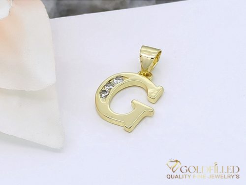 GOLDFILLED Υποαλλεργικό Μενταγιόν 23 mm 14K χρώμα
