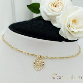   GOLDFILLED Βραχιόλι ποδιού 27cm/2mm 14K χρώμα