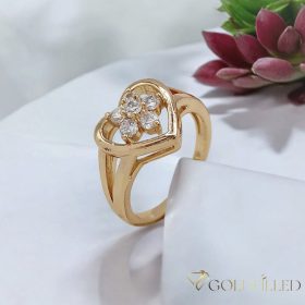   "GOLDFILLED" Υποαλλεργικό Δαχτυλίδι, διαφορετικά σε μεγέθη 18K χρώματος