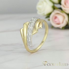   "GOLDFILLED" Υποαλλεργικό Δαχτυλίδι, διαφορετικά σε μεγέθη 14K χρώματος