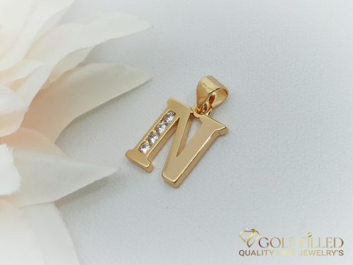 GOLDFILLED Υποαλλεργικό Μενταγιόν 23 mm 18K χρώμα