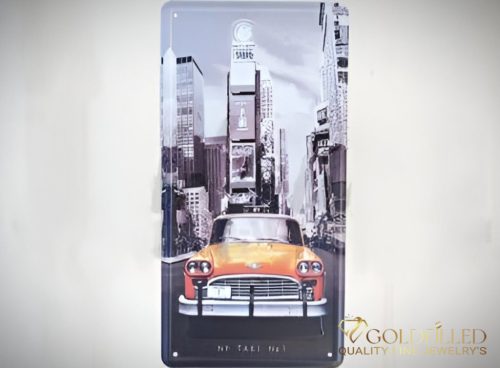 Διακοσμητικό Μεταλλική πινακίδα15x30cm