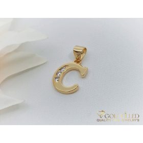  GOLDFILLED Υποαλλεργικό Μενταγιόν 23 mm 18K χρώμα