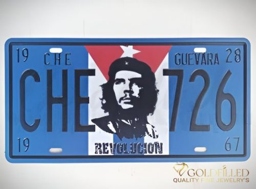 Διακοσμητικό Μεταλλική πινακίδα15x30cm