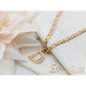   GOLDFILLED Υποαλλεργικό Κολιέ 50cm/3,8mm 18K χρώμα