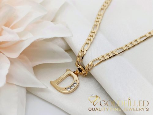 GOLDFILLED Υποαλλεργικό Κολιέ 50cm/3,8mm 18K χρώμα