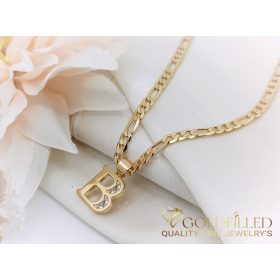   GOLDFILLED Υποαλλεργικό Κολιέ 50cm/3,8mm 18K χρώμα