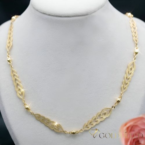 GOLDFILLED Υποαλλεργικό Κολιέ 45cm/9 mm 14K χρώμα