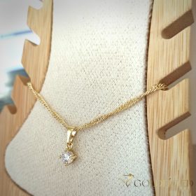   GOLDFILLED Βραχιόλι ποδιού 29cm/2mm 14K χρώμα