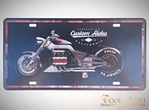 Διακοσμητικό Μεταλλική πινακίδα15x30cm