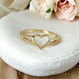   "GOLDFILLED" Υποαλλεργικό Δαχτυλίδι, διαφορετικά σε μεγέθη 14K χρώματος